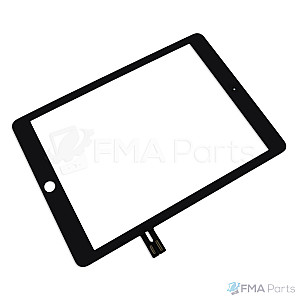 Glass Touch Screen Digitizer - Black [High Quality] (With Adhesive) for iPad 6 (2018)